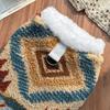 Autumn Winter Dog Warm Clothes Nordic Pattern Plush Dogs Coat  for Small Medium Dog