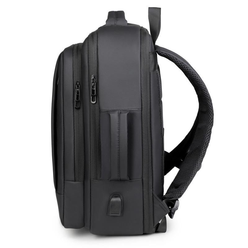 Men's Backpack, Computer Bag, Large-capacity, Multi-compartment Business Trip and Commuting Backpack