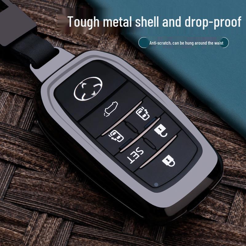 Toyota Alphard/Vellfire 6-Button Key Case Shell