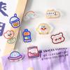 Page Holder Cartoon Binder Clip Paper Clip Transparent Clip Snacks Sealing Clip Binder Clips