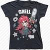 Punk Y2k Style Tops Vintage Clothes Print Cute Grunge Crop Tops 2000s Top Women's Streetwear Aesthetic Gothic Baby Tee Emo Girls