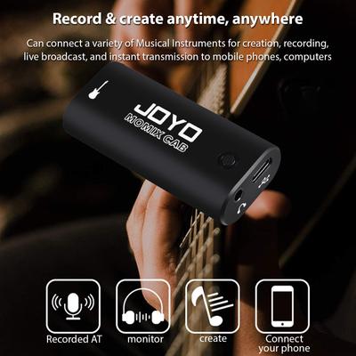 JOYO Guitar Audio Interface Mini scheda audio di registrazione portatile leggera con tipo C e