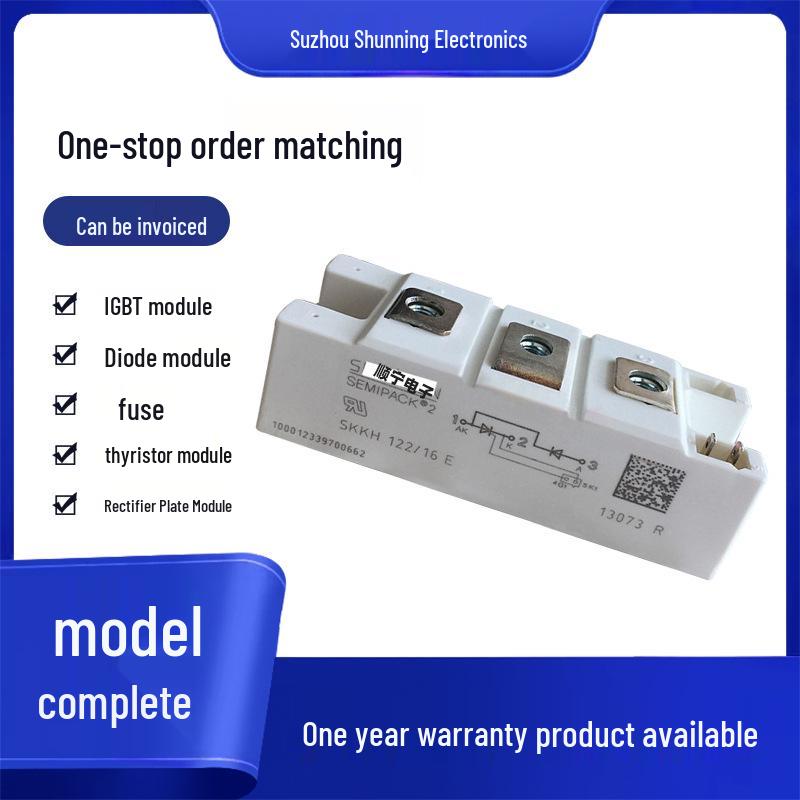 SKKH122-08E Thyristor Module IGBT Diode - New Stock Available