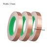 3pcs 20m Doubel Side Conductive Copper Foil Tape Adhesive DIY Crafts Soldering Repair Tapes EMI Anti-static Adhesive Tape