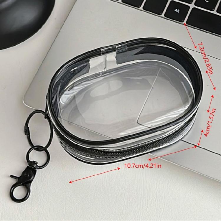 AntiScratch Portable Electronics Organizers Visible Compartments For Charging Earphones Wire Headphone Accessory Bag