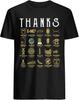 Micerice Thanks Inventors and Scientists T Shirt Black