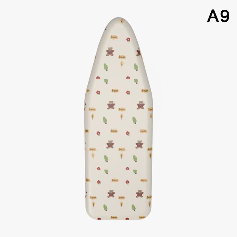 כיסוי לוח גיהוץ עמיד, עמיד בחום, דקורטיבי, עם עיצוב פרחים וחיות. אביזרי כביסה אוניברסליים