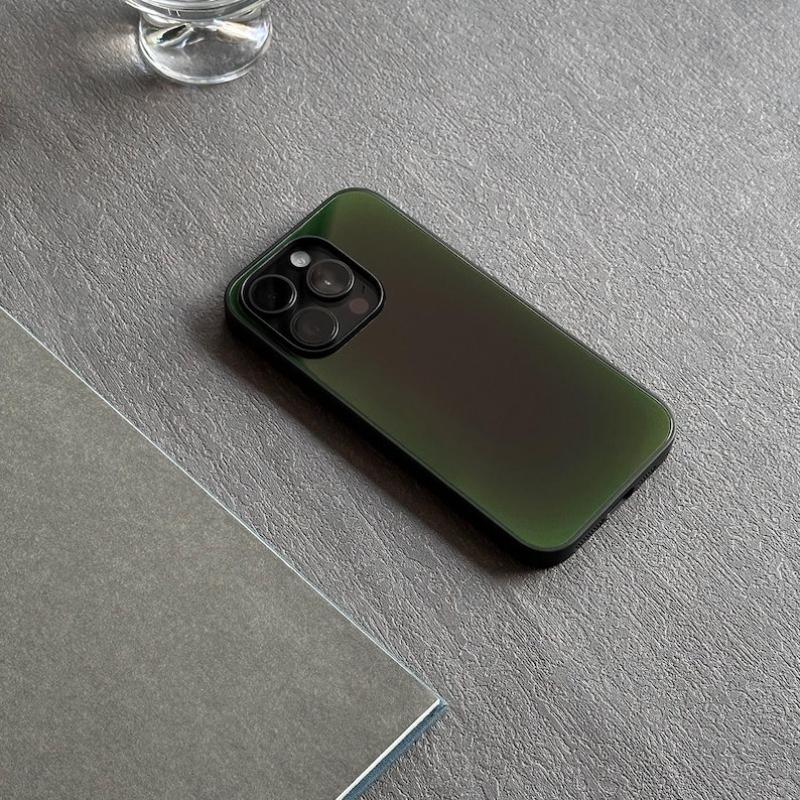 Stone Ink Phone Case  Luxury Glass Cover for iPhone 17 Air 16 15 14 13 12 Pro Max Plus Lens protection Hard shell