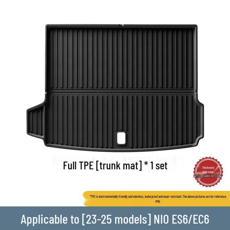 Custom TPE Car Mats for Weilai ES6/EC6 (Model Years 23-25) – Includes Trunk Mat