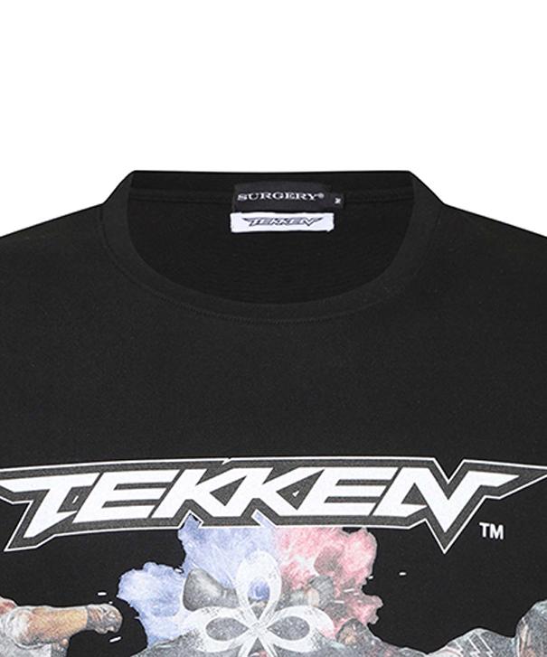 SURGERY X Tekken Jin Vs Hwoarang T-Shirt Type 1 Black
