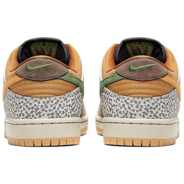 Nike Dunk Low Pro SB Safari Unisex Sneakers Grey Neutral-Grey Kumquat CD2563-002