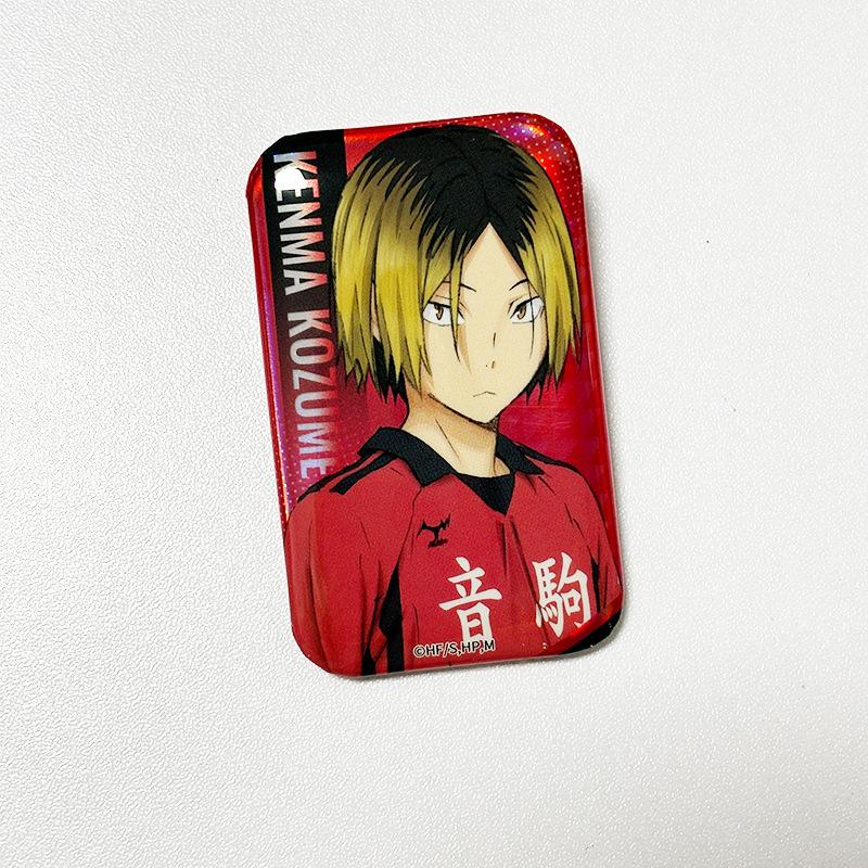 Originale Haikyuu!! Spilla Laser Anime - Design di Hinata e Kageyama