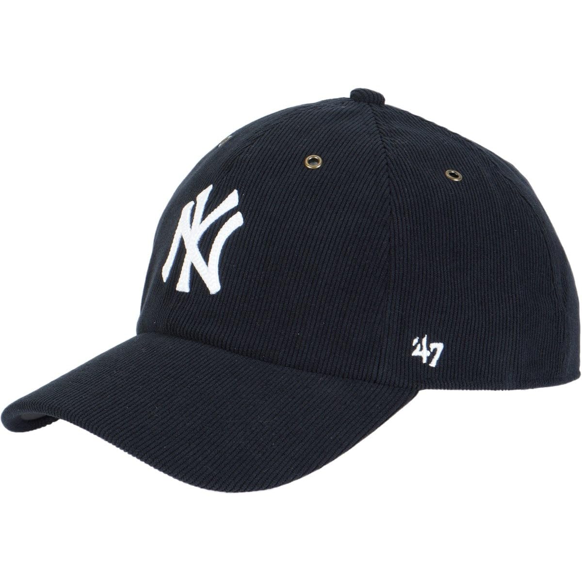 Вельветовая кепка Clean Up MLB NY Черная FREE 47 CLEAN UP Тонкий вельвет Clean Up Нью-Йорк Янкис 14858299 FSB36C2973 47brand