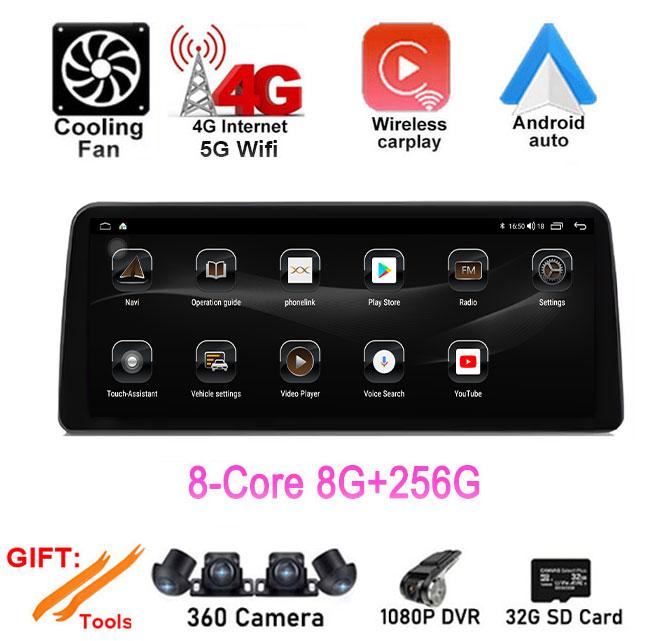 12.3 Inch For Toyota Corolla 2008-2010 Android 14 Car Radio Multimedia Video Player Navigaion Head Unit Stereo Audio