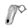 TECART Porsche Exclusive Key Case, Key Cover, Key Holder, Compatible with Porsche, Carrera, Cayenne,
