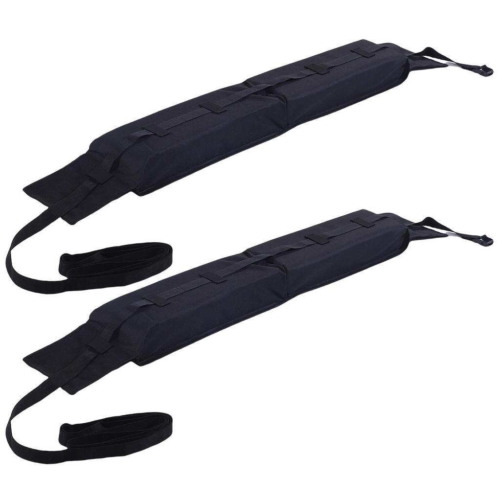 Car Roof Rack Pad High Strength Strap Multifunctional Foldable Car Soft Roof Rack Pad for Kayaks Surfboards Canoes