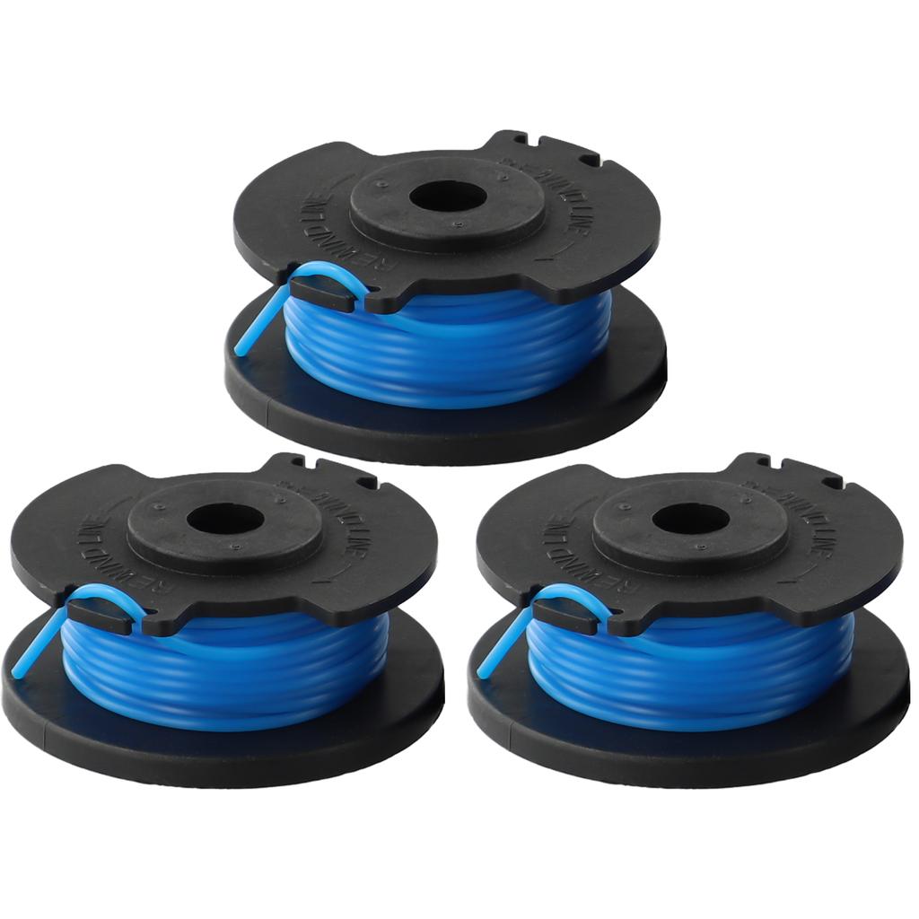 RAC125 Ersättningsspolar för RLT1830H13 RLT1825LI OLT1831S 3 x 1 mm Trådar Automatisk Trådmating Enkel Användning i Trädgårdsområden