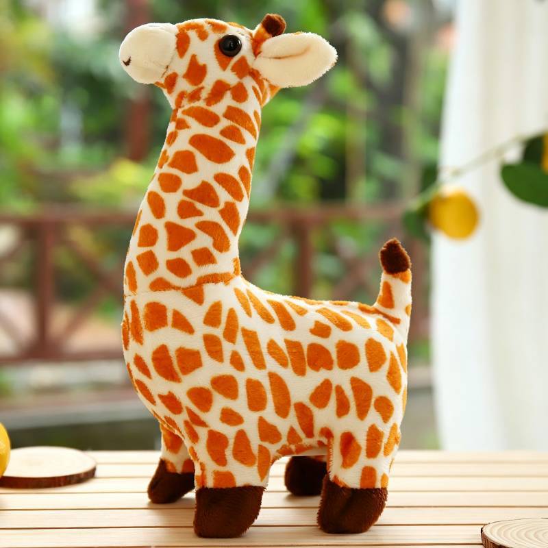Electronic Giraffe Toy With Touch Sensors For Sensory Development And Parentchild Play