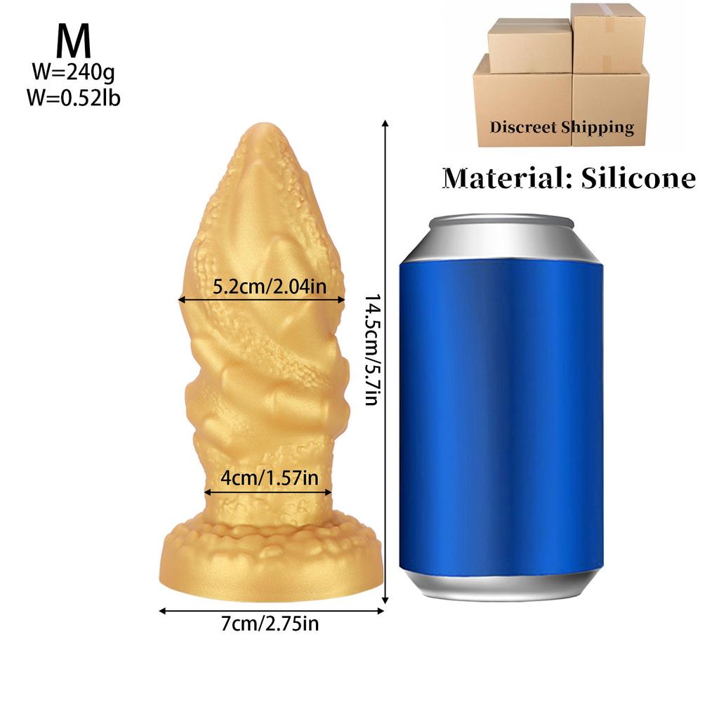 Huge Anal Plug Silicone Soft Conical Butt Plug Big Anal Dildos For Women Men G-spot /prostate Massage 18+ Sex Toys For Women Men