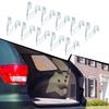 Metal Clips for Seat Trim Panels 16mm Set of 10 Car Interior Fasteners
