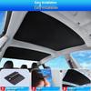 2-Piece Tesla Model Y/Y3 Enhanced Roof Sunshade with UV & Heat Protection