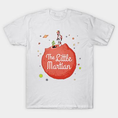 T Shirt Women The Little Martian Harajuku Print Kawaii Tshirt Summer Short Sleeve Female T-Shirt Top Tee