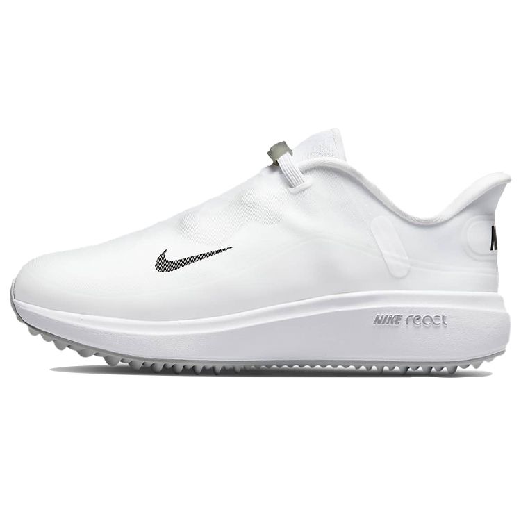 Nike React Ace Tour Slip-Resistant Durable Lightweight Rebound Low-Top Golf Shoes Women Golf Shoes White CW3097-124