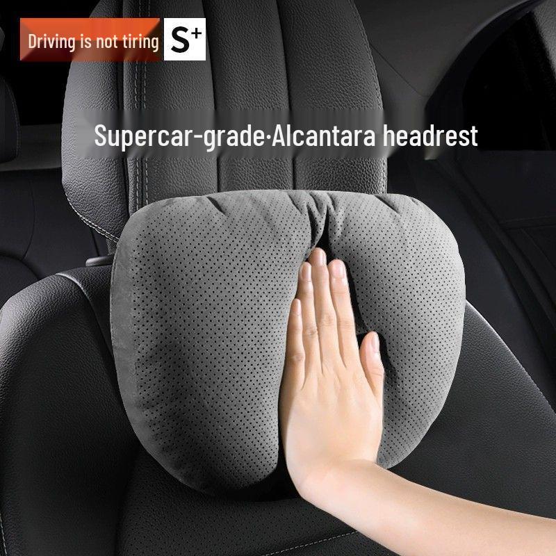 All-Season Soft Car Neck Pillow & Lumbar Support for Maybach
