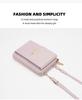 2025 Trendy Korean Style Women's Crossbody Bag – Simple Lock Design & Mobile Phone Holder