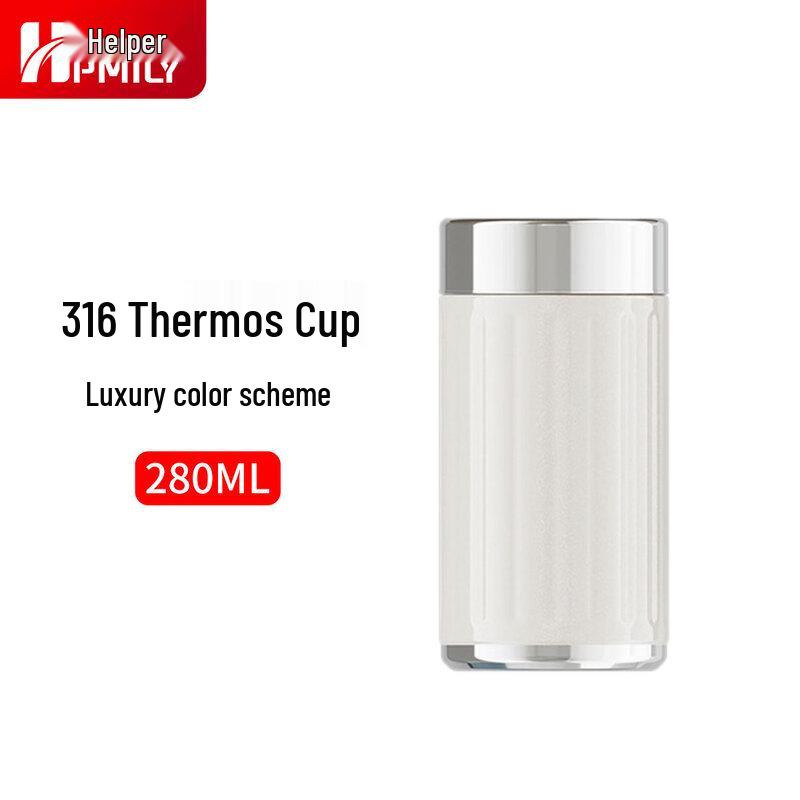 HPMILY 316 Stainless Steel Portable Tea Infuser Thermos Mug