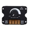LED Light Strip Dimmer DC 12V 24V 30A PWM Dimming Controller Knob Adjust Brightness ON Off Switch for Single Color