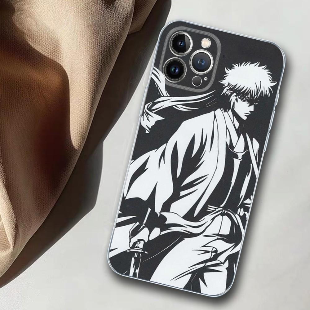 

GINTAMA Phone Case For iPhone 14 11 12 13 Mini Pro XS Max Cover 6 7 8 Plus X XR SE 2020 Funda Shell iPhone Xs Max