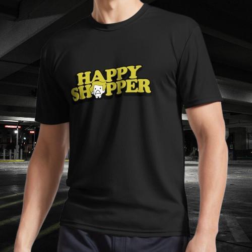 

(Un)Happy Shopper Active T-Shirt - 1900s Active T-Shirt Funny Size S to 5XL S