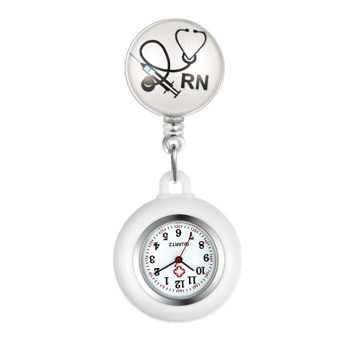 Lancardo Nurse Watch – Pocket Watch – Silicone – Black