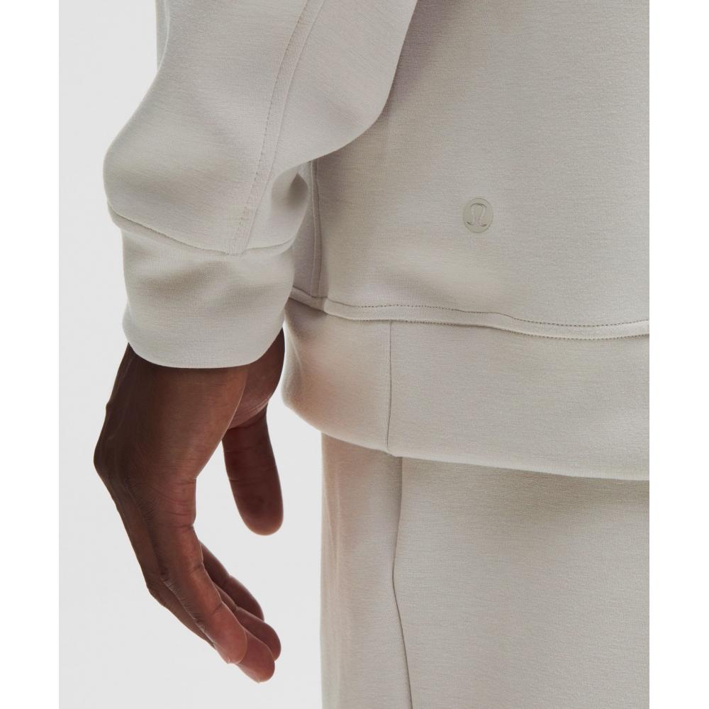 Lululemon Smooth Spacer Classic Fit Pullover Hoodie Dove Grey