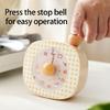 Visual Rotation Timer Quiet Operation Practical ABS Construction For Children Study Kitchen Timing Time Management Devic