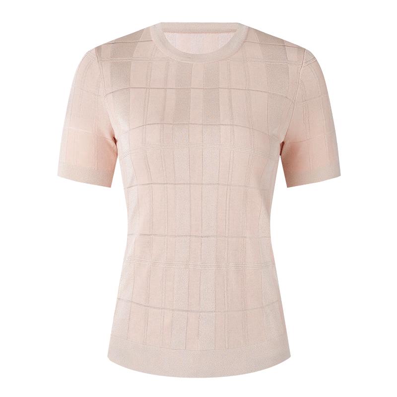 

PORTS Women s Round Neck Short Sleeve Knit Top M