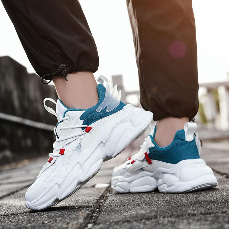 2025 New Fashion Platform Daddy Shoes Men's Ins Port Fashion Shoes Male Personality Popular Leisure Running Shoes