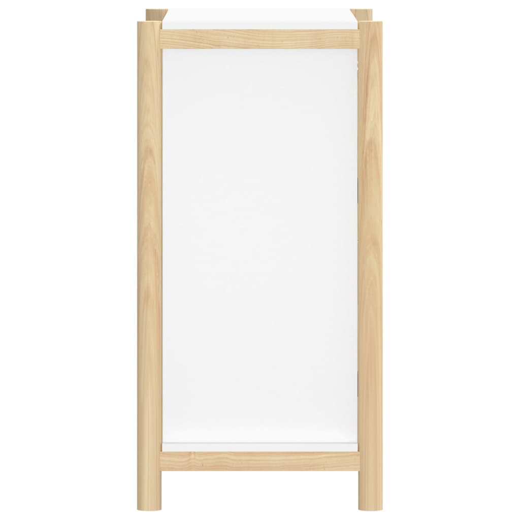 Sideboard White 62 x 38 x 75 cm Particleboard