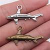 Fisch-Anhänger Vintage Legierung Anhänger Für DIY Schmuck Meeres-Thema Bastelbedarf