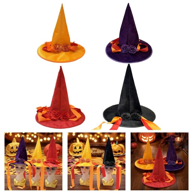 Lightweight Pointed Witch Hat With Stylish Design Halloween Costumes Accessories Comfortable Clothing Accessory