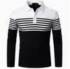 Long Sleeve Polo Shirt, Classic Collar Detail, Versatile for Daily Wear