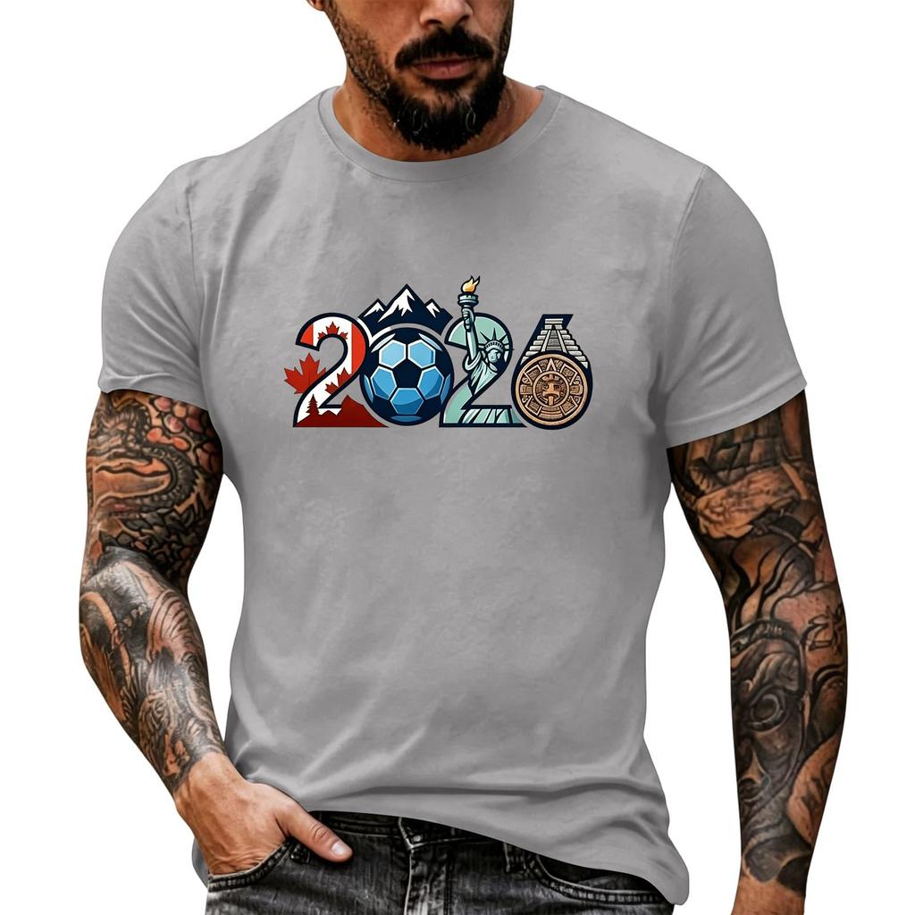 Men’s Basic Crew Neck Short Sleeve T Shirt with Theme Print Casual Oversized Tshirts for Men Big and Tall Shirts for Men Workout Shirts for Men