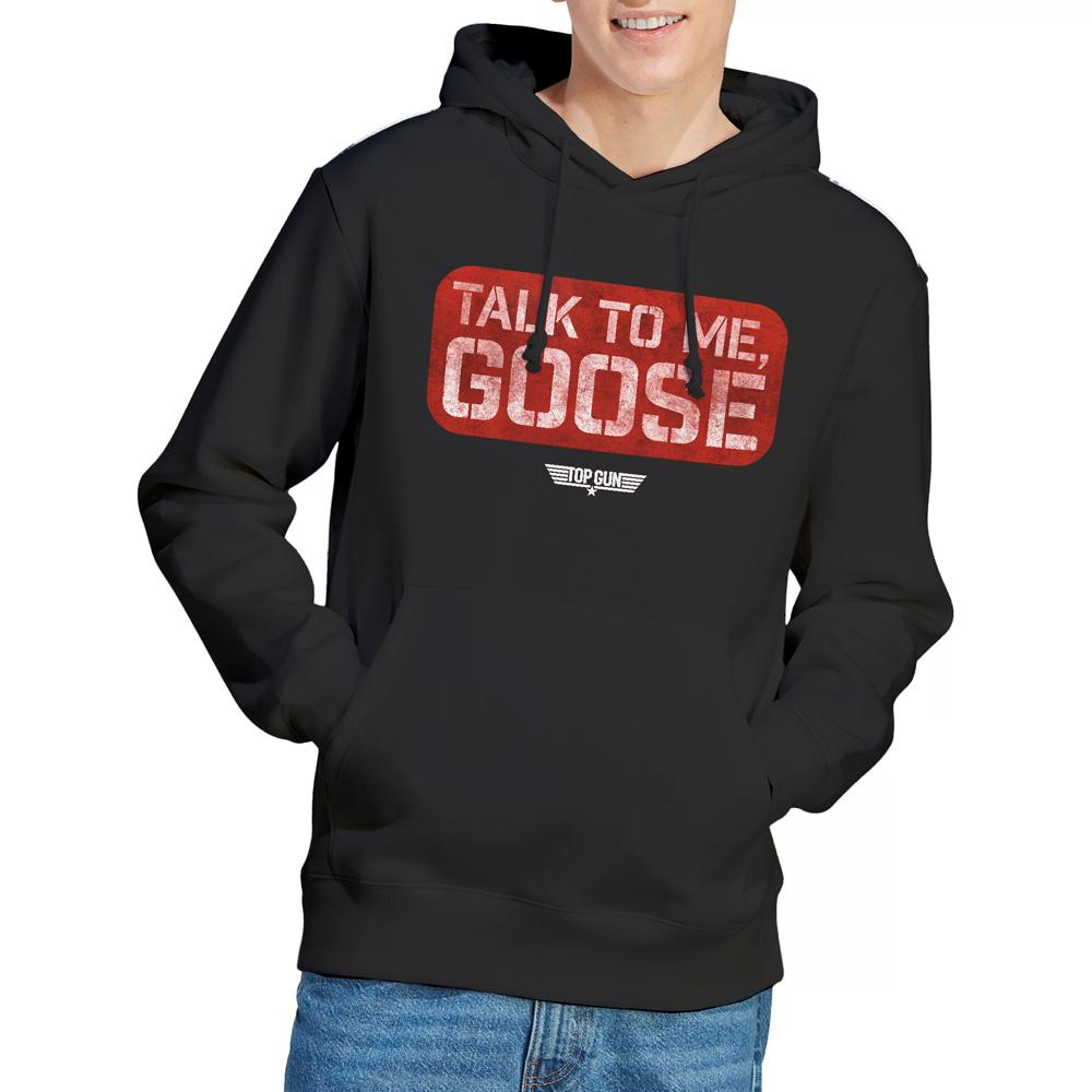 Top Gun Mens Talk To Me Goose Stamp Hoodie