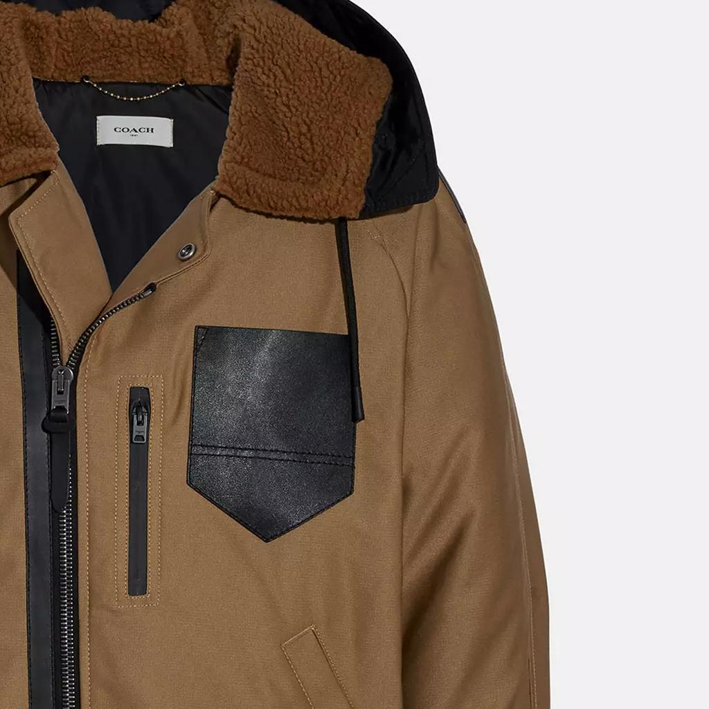 COACH Jackets & Coats Men's Khaki 88690-KHBK