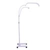 20" Curved Remote-Control Floor Roller Half-Moon Beauty Light 35W for Nail Art, Microblading, and Eyelash Extensions