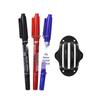 Golf Ball Line Marker 3-Piece Set with Dual-Ended Pen
