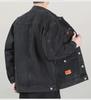 Men's Japanese Style Multi-Pocket Denim Jacket - Trendy Loose Fit for Spring & Autumn