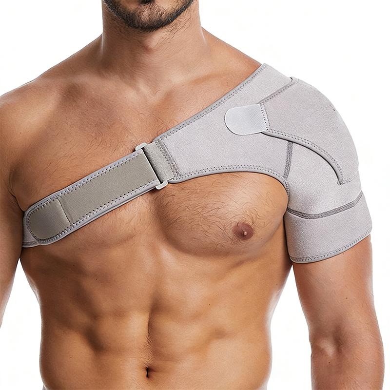 Adjustable Buckle Strap Shoulder Support Brace With Compression Sleeve Wrap Adjustable Belt for Stability Recovery