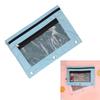 3 Rings Binder Pencil Case Portable File Bag Pen Bag School Supplies for Organizing Pen Markers And Accessories